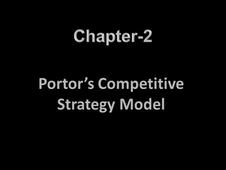 Porter (1980) described three general types of strategies that are commonly used by businesses These three generic strategies are defined along two dimensions.