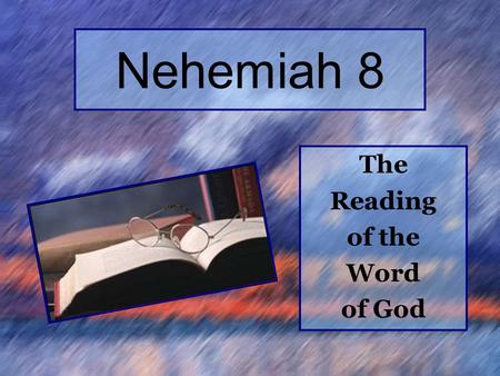 The Reading of the Word of God