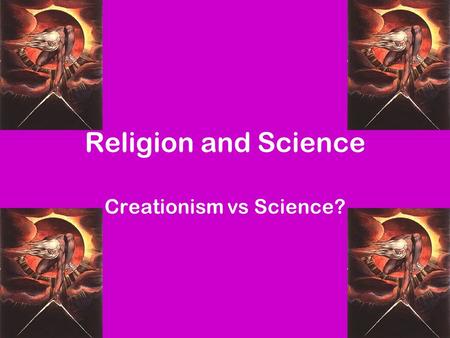 Creationism vs Science?
