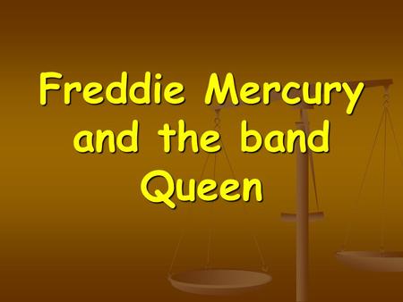Freddie Mercury and the band Queen. Biography Freddie Mercury - without a doubt, the most outstanding figure in the Queen. His real name - Farrokh Bulsara,