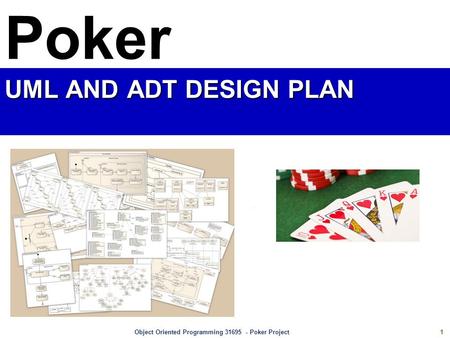 Poker UML and ADT design plan.