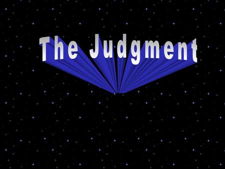 The Judgment.