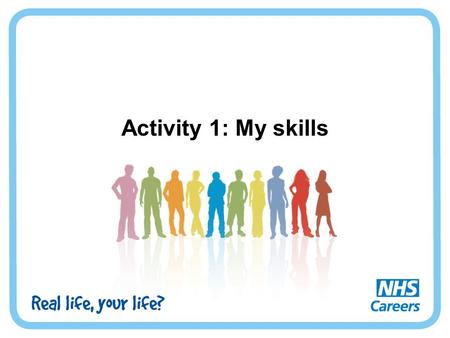 Activity 1: My skills. Personal, learning and thinking skills How would you describe these kinds of people? What do you think they would be good at? –Independent.