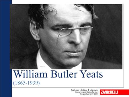 William Butler Yeats ( )