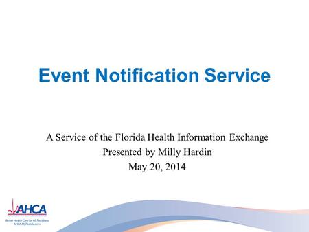 Event Notification Service