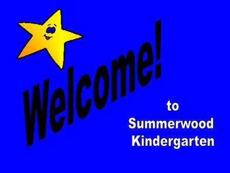 New to Summerwood Breakfast After delivering your students to their classes, please join all of our kindergarten parents and new parents to the school.