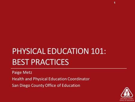 Physical Education 101: best practices