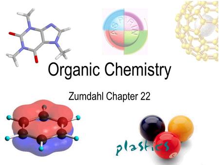 Organic Chemistry Zumdahl Chapter 22. Alkanes: Saturated Hydrocarbons Hydrocarbons are molecules composed of carbon & hydrogen –Each carbon atom forms.