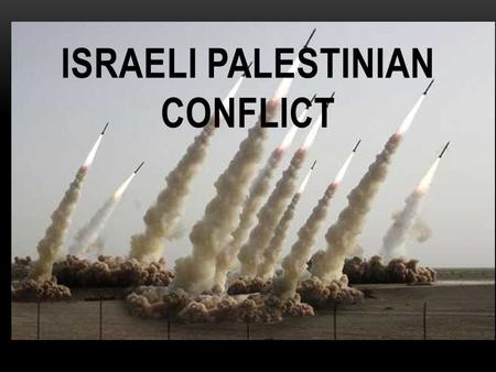 ISRAELI PALESTINIAN CONFLICT. FOCUS QUESTION Is it possible that the Palestinian Israeli Conflict can be resolved bringing peace to the region?