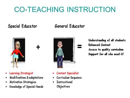 CO-TEACHING INSTRUCTION