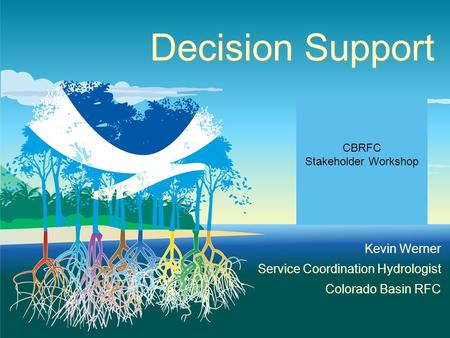 Decision Support Kevin Werner Service Coordination Hydrologist Colorado Basin RFC CBRFC Stakeholder Workshop.