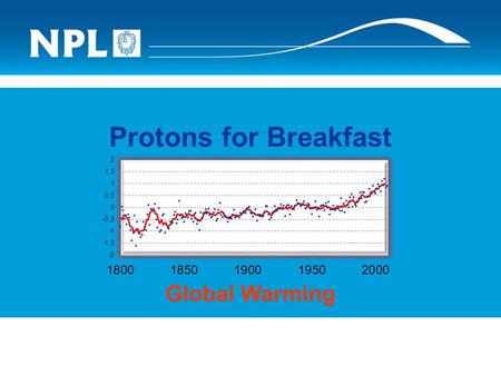 Protons for Breakfast Week 4: Global Warming In the event of an alarm sounding…