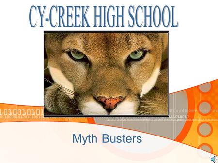 Myth Busters DISCUSSION What are some negative things that you’ve heard about high school? What are some things that you are worried about?