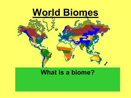 World Biomes What is a biome?.  Tropical Rainforest Location: Found near equator…little variation in.