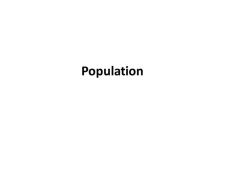 Population. Do NOW! What are the world’s most populated regions?