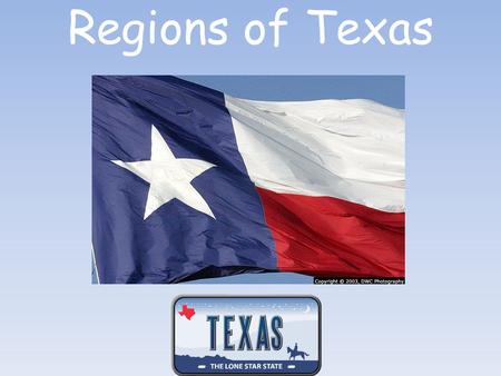 Regions of Texas.