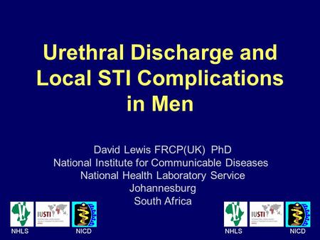 Urethral Discharge and Local STI Complications