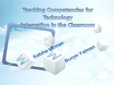 Outline Introduction Methodhology Domains associated with teacher training in technology integration Domains, knowledges and teaching competencies for.