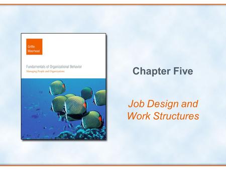 Chapter Five Job Design and Work Structures. Copyright © Houghton Mifflin Company. All rights reserved.5-2 Chapter Objectives Explain the relationship.