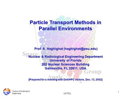 Particle Transport Methods in Parallel Environments