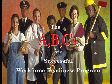 The of a Successful Workforce Readiness Program. Creating Communities that Work. Advancing the profession of Human Resource Management. Building a strategic.
