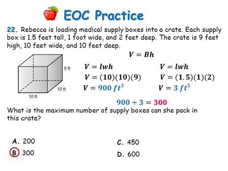 EOC Practice 