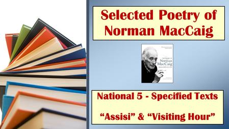 Selected Poetry of Norman MacCaig