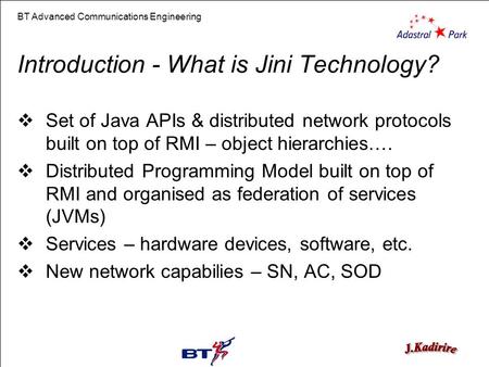 Introduction - What is Jini Technology?