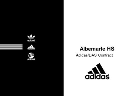 Albemarle HS Adidas/DAS Contract.