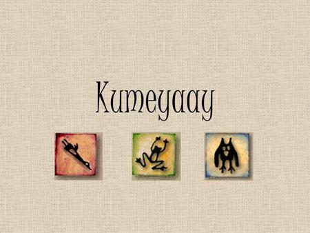 Kumeyaay. Clothing Plants and animals were used for clothing. The Kumeyaay women wore willow bark skirts which were sewn into two apron pieces and tied.