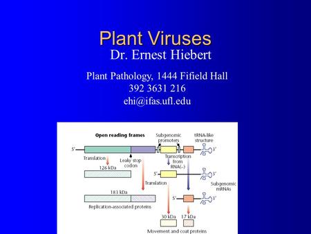 Plant Pathology, 1444 Fifield Hall