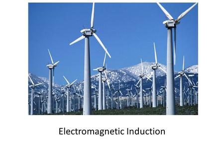 Electromagnetic Induction. J.J. Thomson was the first to measure the charge-to-mass ration of electron.