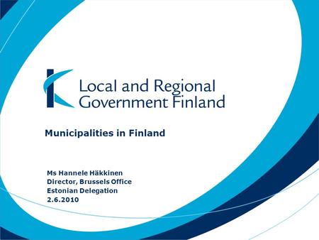 Municipalities in Finland