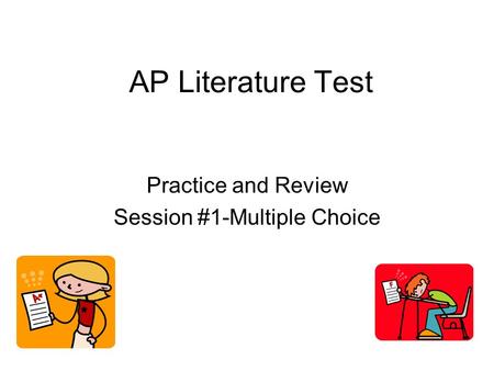 Practice and Review Session #1-Multiple Choice