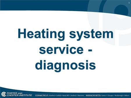 1 Heating system service - diagnosis. 2 Common heating system problems Insufficient heat. Blower motor not working or not working on all speeds. Mode.