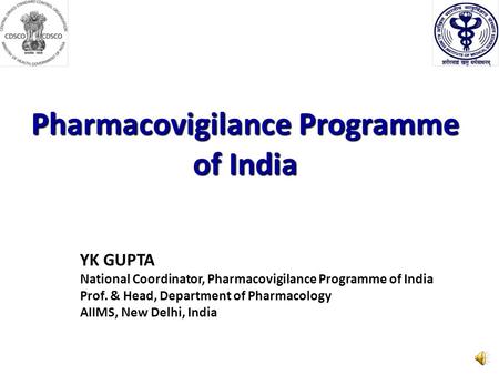 Pharmacovigilance Programme of India