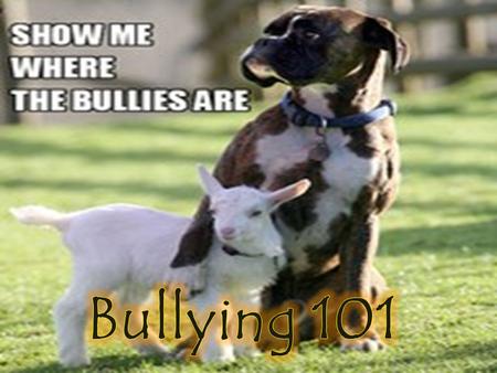 Bullying is aggressive behavior that involves unwanted, negative actions. Bullying involves a pattern of behavior repeated over time. Bullying involves.