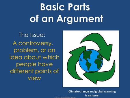 Basic Parts of an Argument