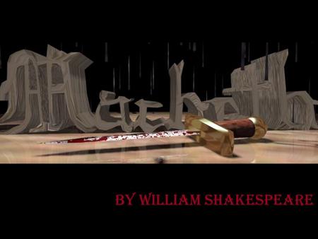 By William Shakespeare. Shakespeare's Scottish tragedy is known as his darkest work. It is about Macbeth's bloody rise to power, including the murder.