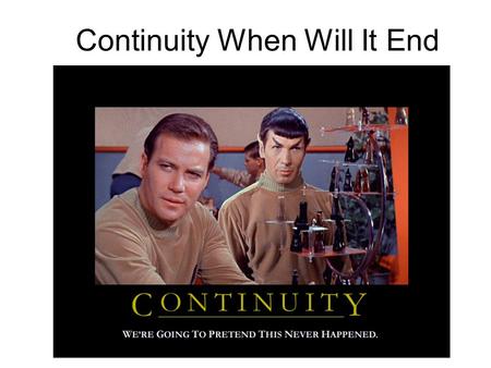 Continuity When Will It End. For functions that are normal enough, we know immediately whether or not they are continuous at a given point. Nevertheless,