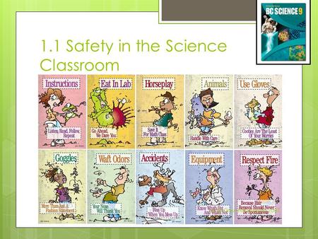 1.1 Safety in the Science Classroom