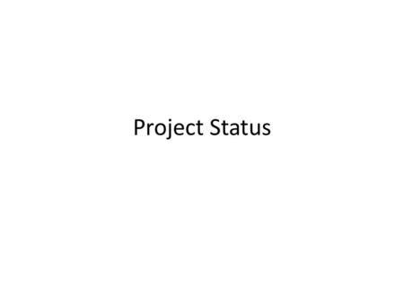 Project Status. Work Completed IR communication(Protocol, software, and hardware) RF communication(Software and Hardware) Hardware(PCBs) – Pack – Tagger.