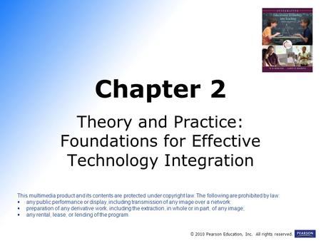 Theory and Practice: Foundations for Effective Technology Integration