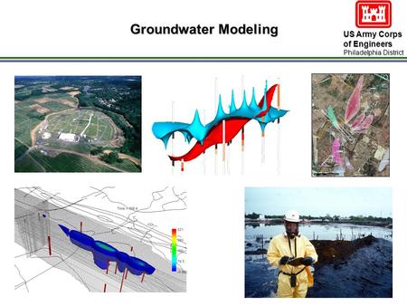 US Army Corps of Engineers Philadelphia District Groundwater Modeling.