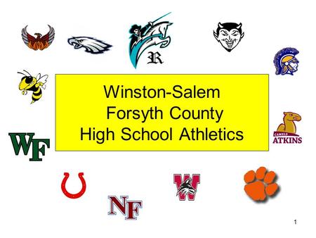 Winston-Salem Forsyth County High School Athletics 1.