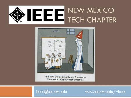 NEW MEXICO TECH CHAPTER