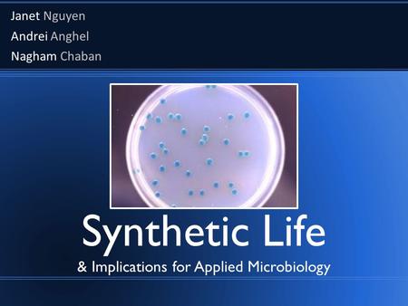 & Implications for Applied Microbiology