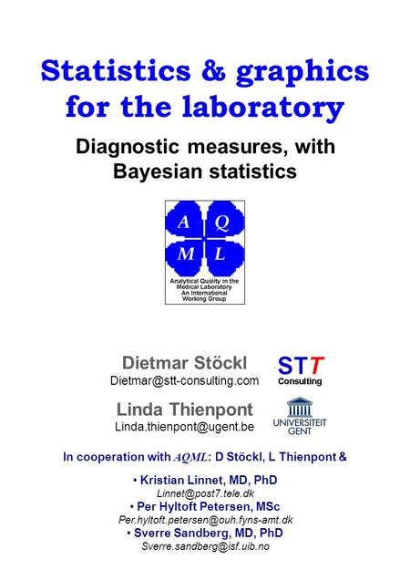 Statistics & graphics for the laboratory