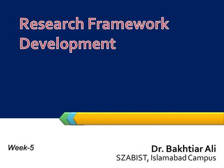 Research Framework Development