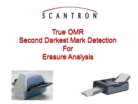 True OMR Second Darkest Mark Detection For Erasure Analysis.